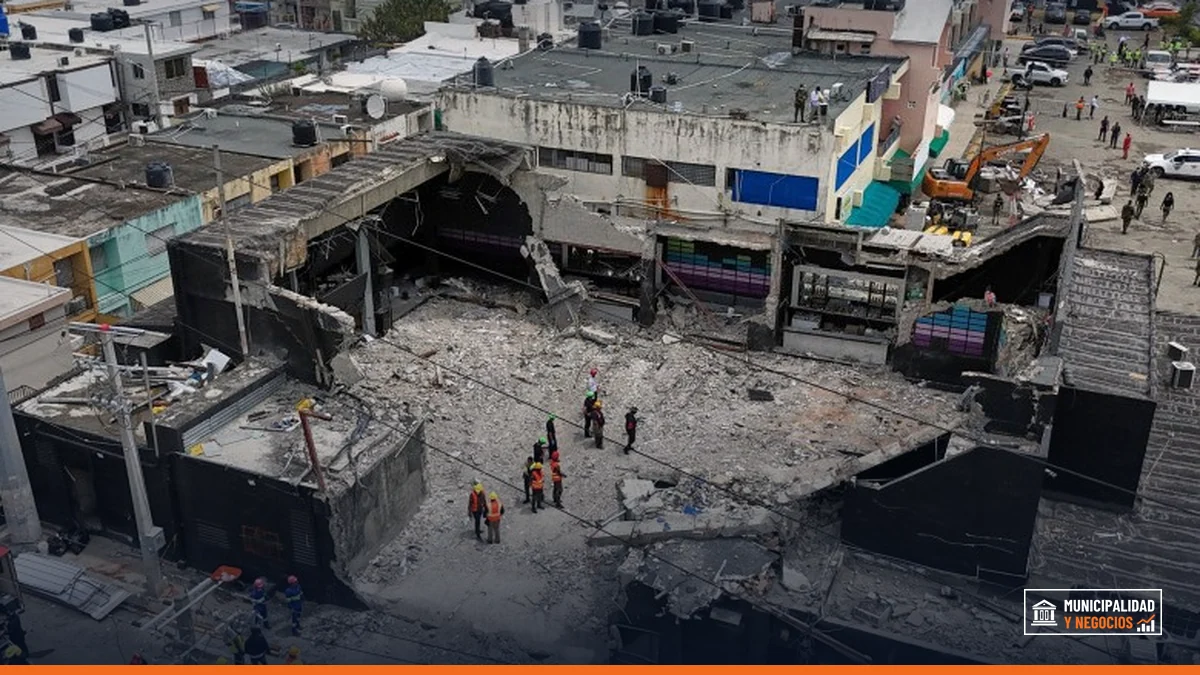 Imagen de la discoteca Jet Set ubicada en la avenida Independencia, en Santo Domingo.