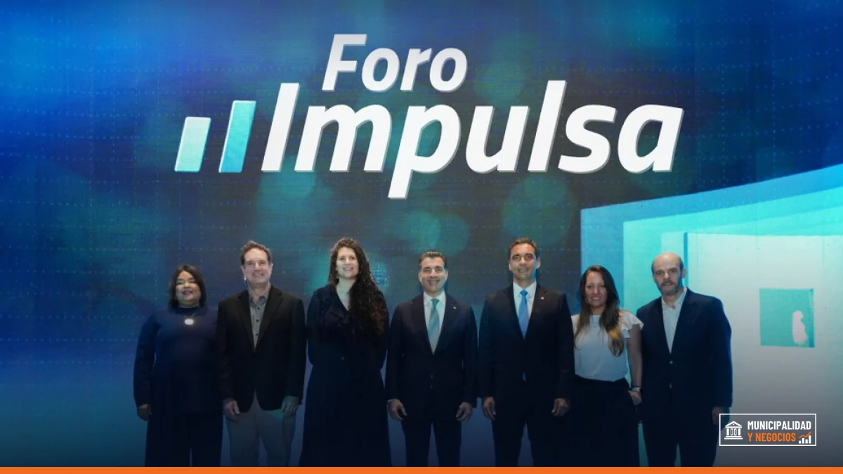 Participantes en el Foro Empresarial Impulsa del Banco Popular Dominicano en el Hotel El Embajador.