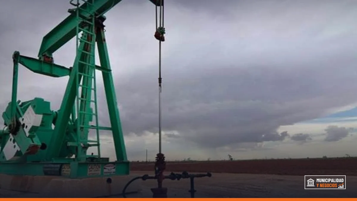 Gráfica que muestra la subida del precio del Brent en el mercado de futuros de Londres.