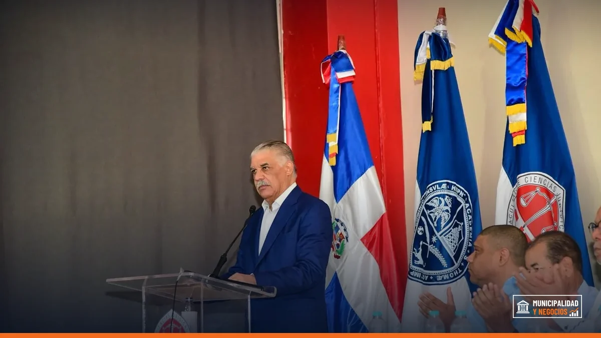 Miguel Vargas Maldonado, presidente del PRD, habla sobre la crisis haitiana en una publicación en sus redes sociales.