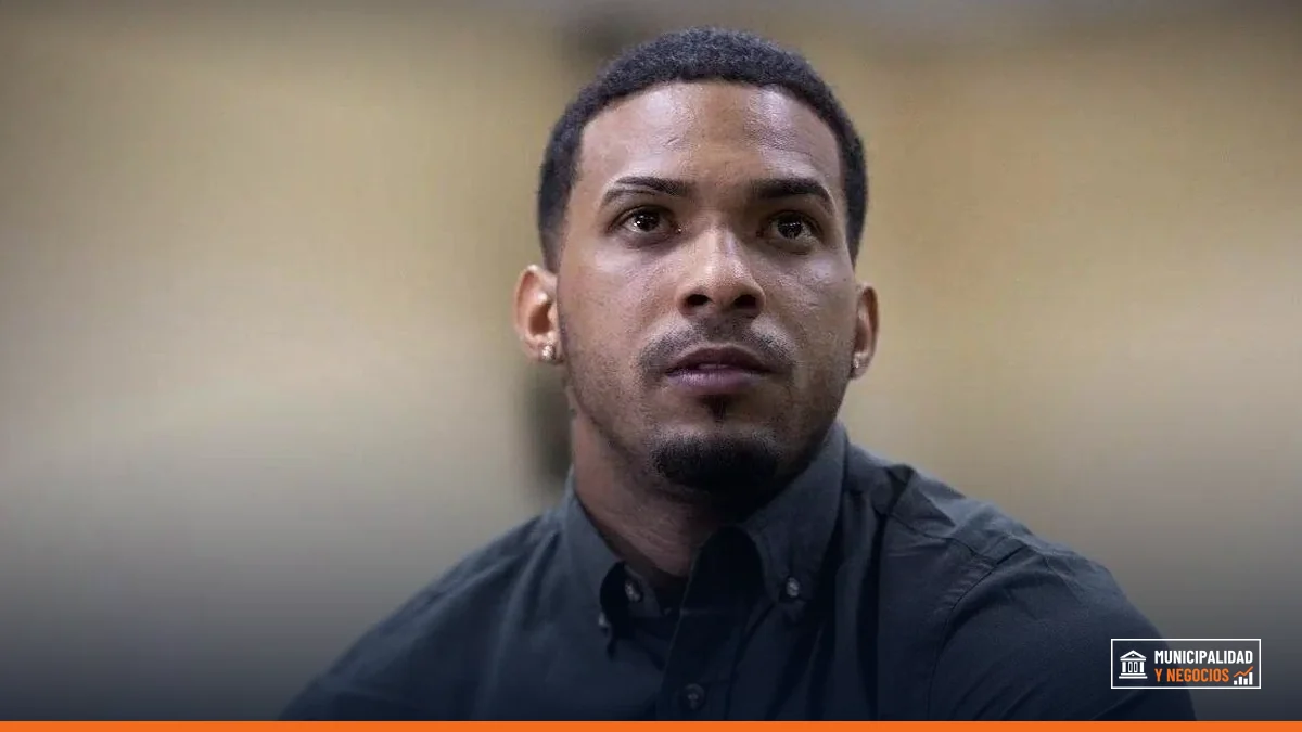 Wander Franco, jugador de béisbol acusado de abuso sexual contra una adolescente.