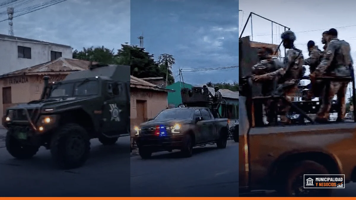 Soldados del Ejército de República Dominicana reforzando la seguridad en la frontera con Haití.
