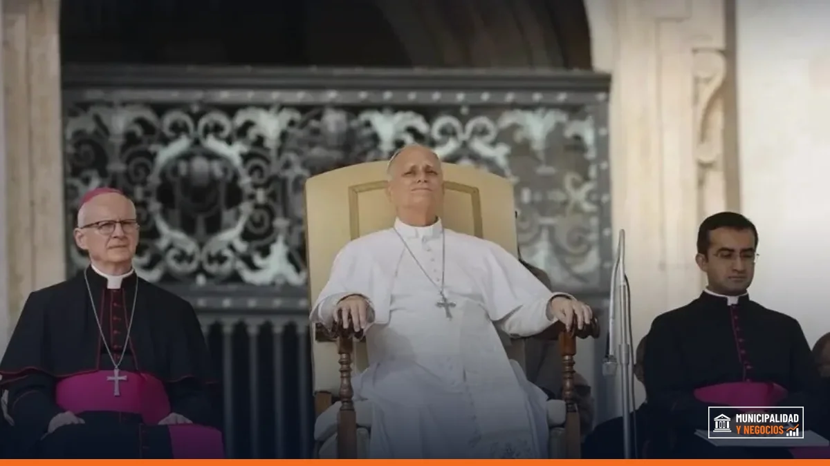 Papa León XIV en una ceremonia en el Vaticano.