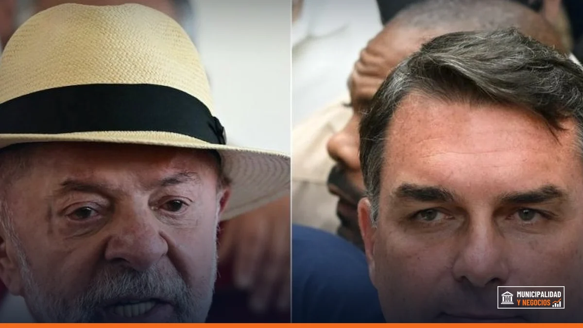 Imagen de urnas electorales en una escuela en Brasil.