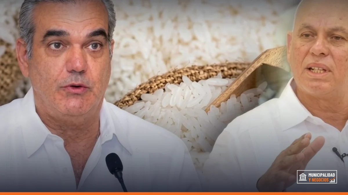 Representantes de Fenarroz en reunión con autoridades gubernamentales.