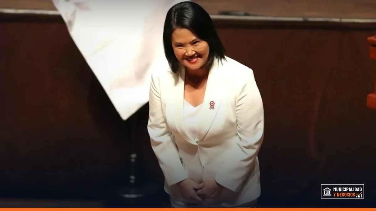 Imagen de la presidenta de Perú, Keiko Fujimori, en su cuenta oficial en la red social X.