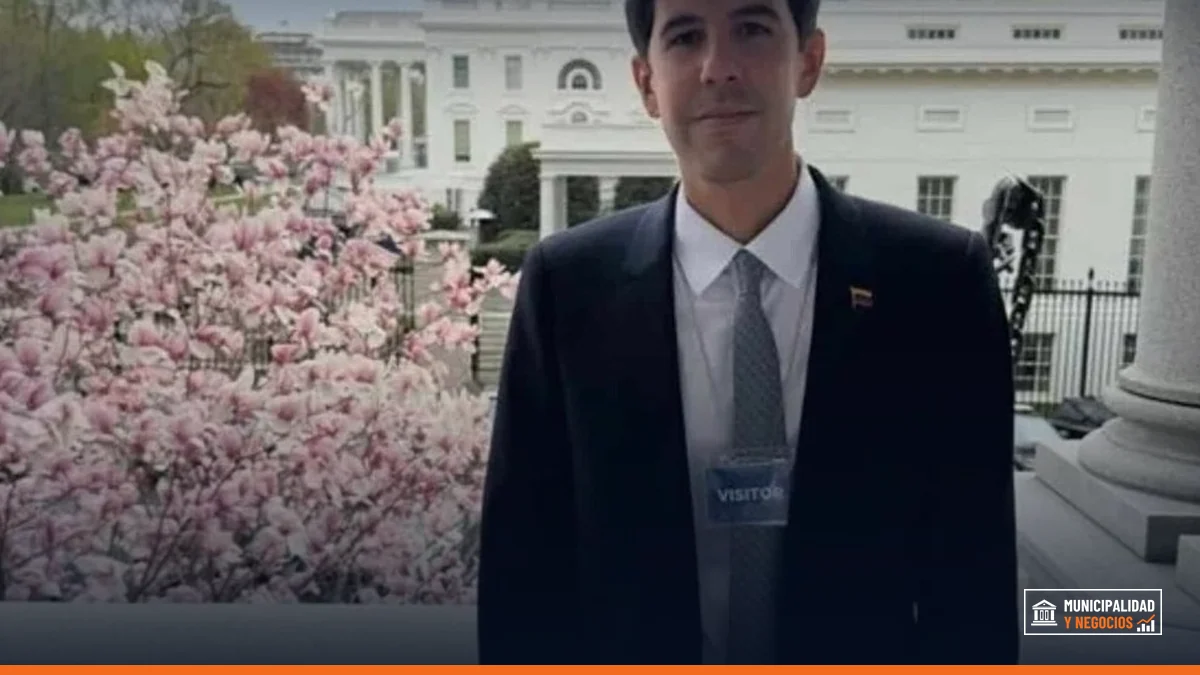 Imagen del canciller de Venezuela, Oliver Blanco, en un video publicado en su cuenta de X.