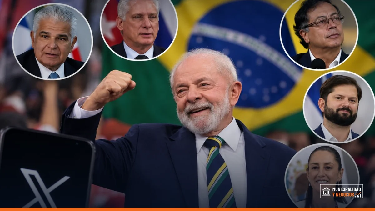 Líderes latinoamericanos expresan su alegría por la victoria de Lula en las elecciones brasileñas.